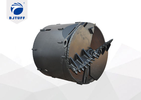 Bauer Standard Kelly Box 200mm Drilling Bucket With Bullet Teeth