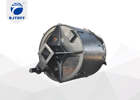 Material Q355B Double Bottom Double Cut Drilling Bucket Drill In Hard Rock