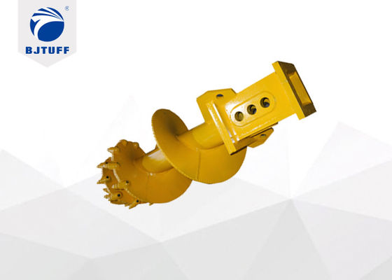 Bored Pile Rock Drilling Hard Stone Auger Dia 100cm 	23 Teeth
