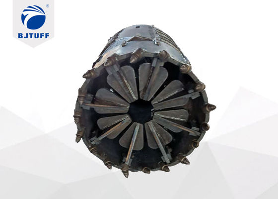 Hinge Bottom Core Barrel Rock Drilling Bucket 35cm To 300cm For Pebble Layer