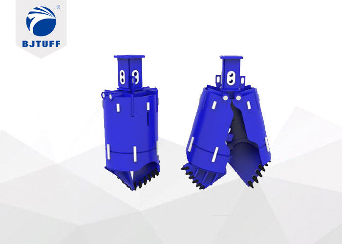 1200mm Open Type Rock Boring Bucket 130*130 150*150 200*200 Kelly Box
