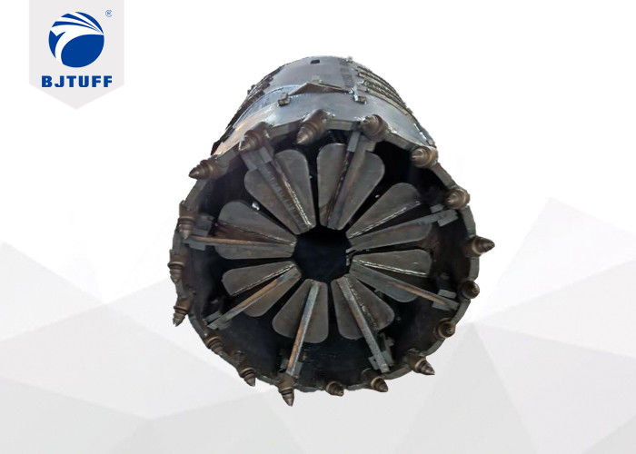 Hinge Bottom Core Barrel Rock Drilling Bucket 35cm To 300cm For Pebble Layer