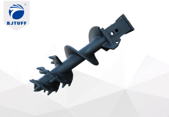 Rotary Drill Bullet Teeth Conical Drilling Auger 600mm 3000mm Piling Rig Spare Parts