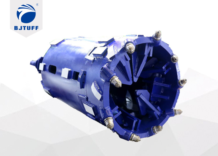Q345/460 NM400 Pebble Rock Drilling Piling Bucket With Core Barrel Cutting Ring